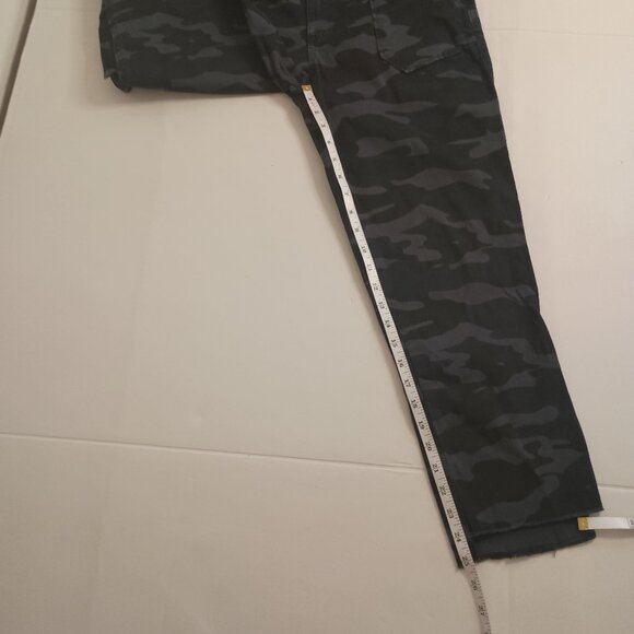 Democracy Women’s Absolution Blue Black Gray Camo Skinny Jeans Size 8 - Picture 12 of 15